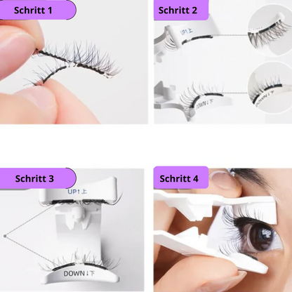 Magnetische Wimpern